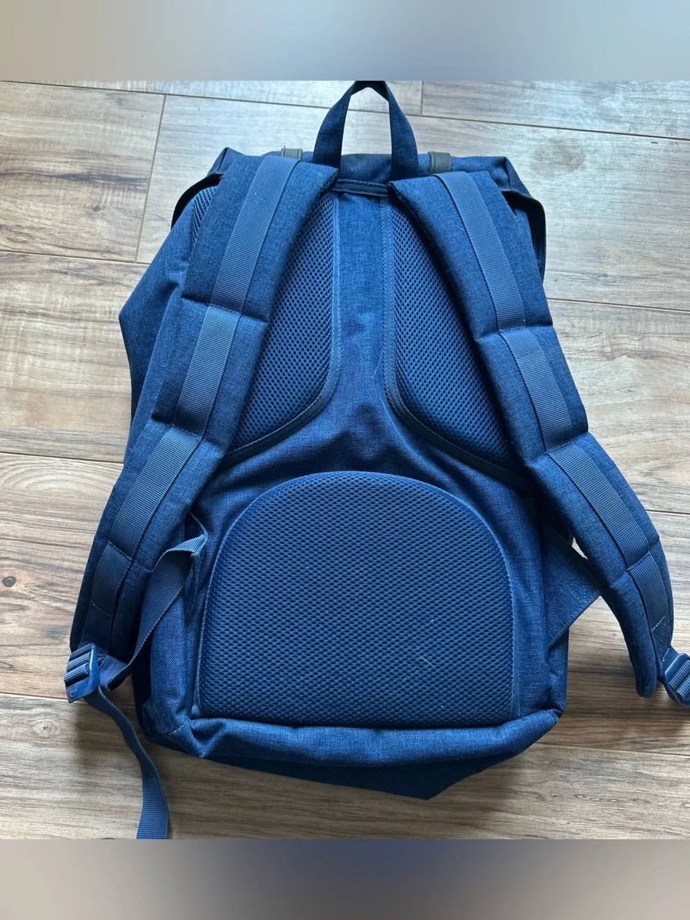 Herschel Supply Co. Little America backpack Laptop Padded Blue With Black Straps